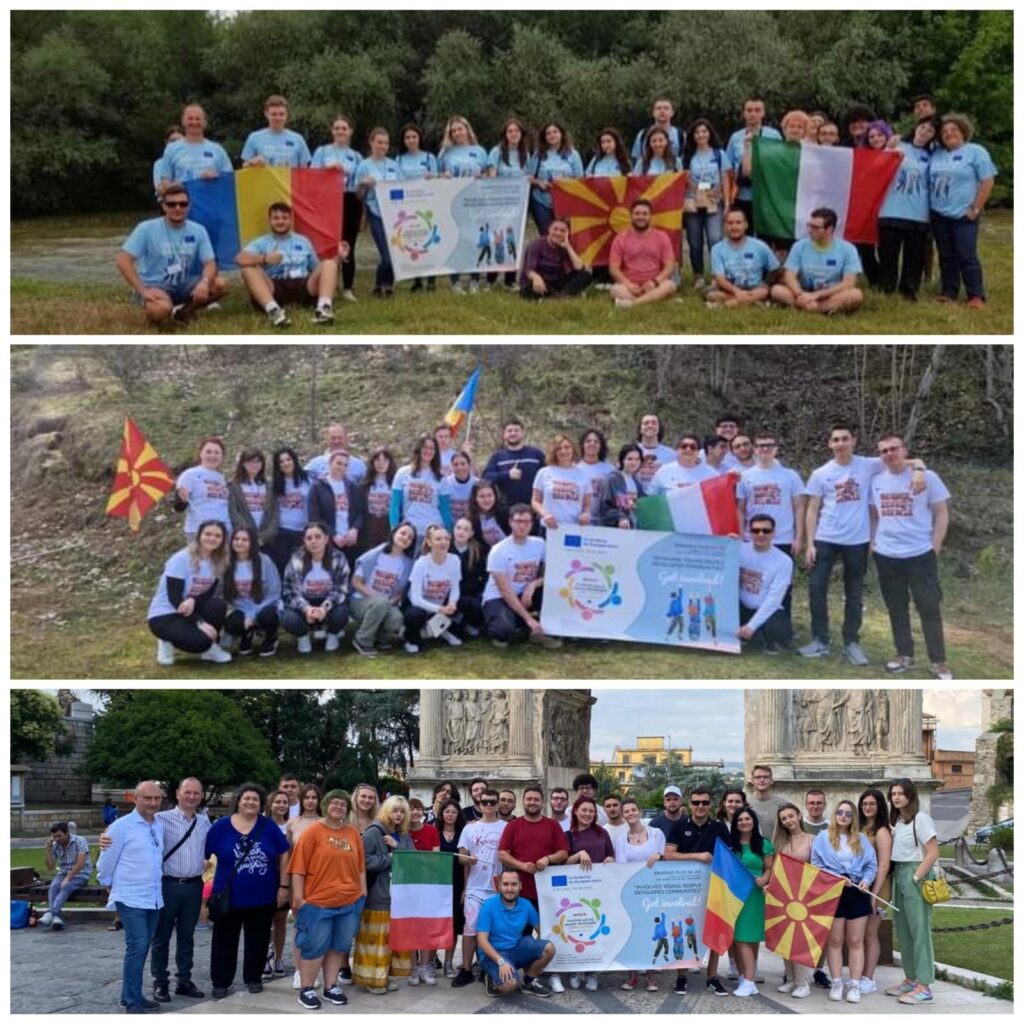 Involved young people developed communities - Romania/North <Macedonia/ Italy