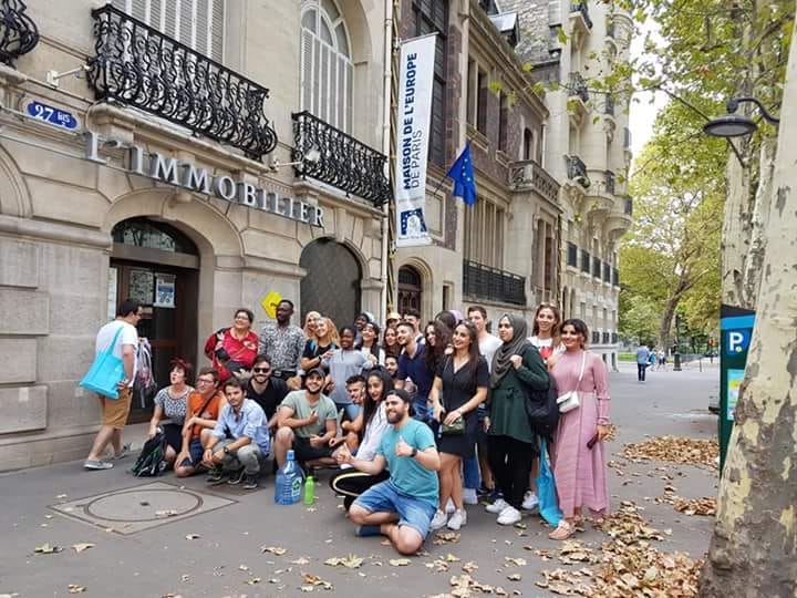 Meenting alla Maison d'Europe a Parigi - Mobilità Giovanile Citizen of tomorrow